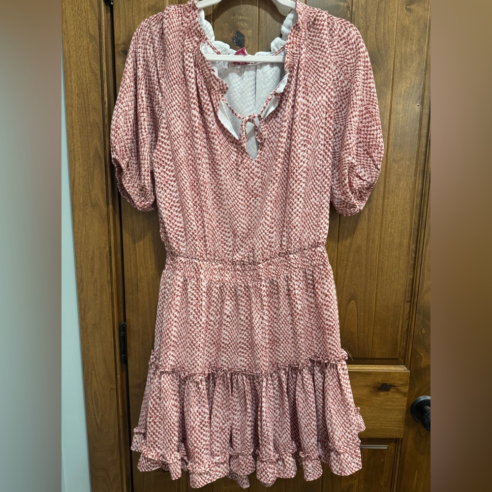 Buddy Love Ray Elastic Waist Mini Dress